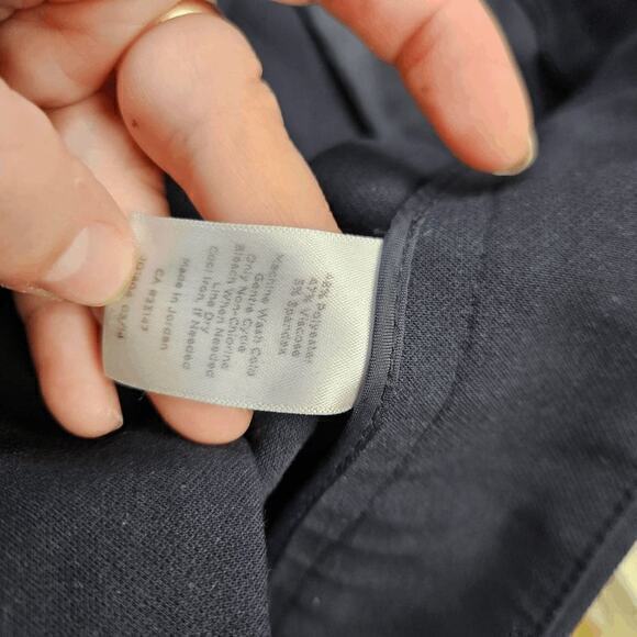 Talbots Signature Straight Leg Navy Career Dress Pants Size 6‎ - Picture 5 of 8